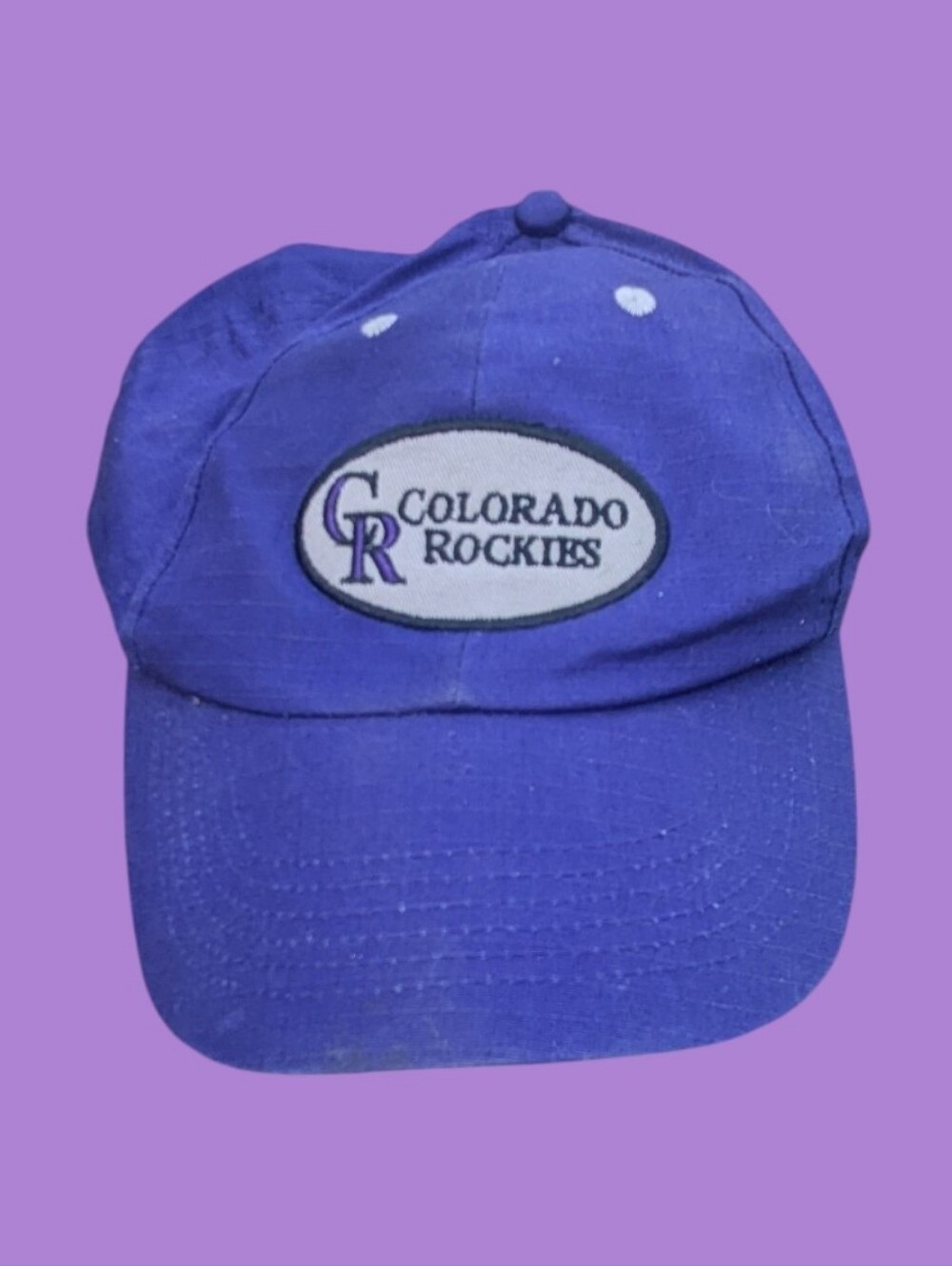 Colorado Rockies Baseball Cap one size adjustable strap